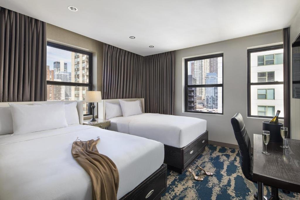 A guest room