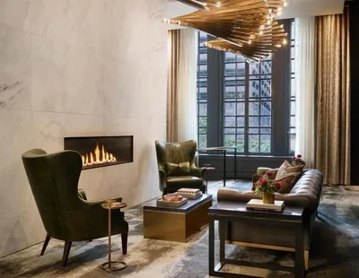 Lobby at The Allegro Royal Sonesta Hotel Chicago Loop