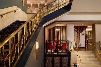 Lobby at The Allegro Royal Sonesta Hotel Chicago Loop