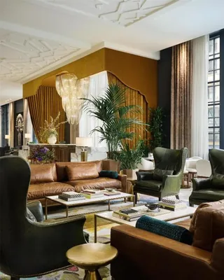 Lobby at The Allegro Royal Sonesta Hotel Chicago Loop