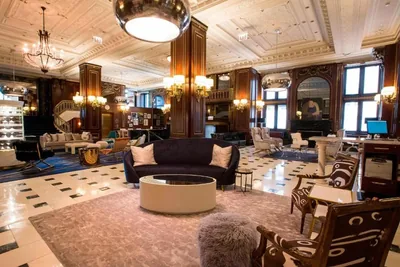 Lobby at The Blackstone, Autograph Collection
