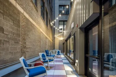 Lobby at Canopy by Hilton Chicago Central Loop