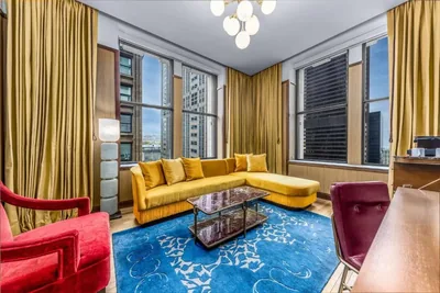 Guest room at Canopy by Hilton Chicago Central Loop