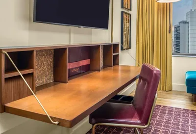 Guest room at Canopy by Hilton Chicago Central Loop