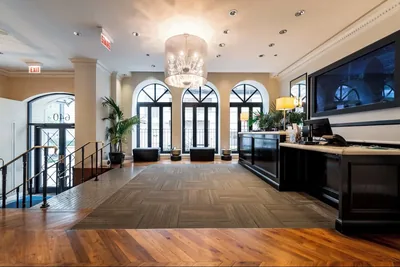 Lobby at Hotel Cass