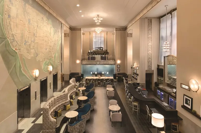 Lobby at Chicago Motor Club