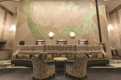 Lobby at Chicago Motor Club