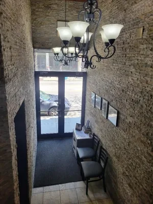 Lobby at Chicago Parthenon Hostel