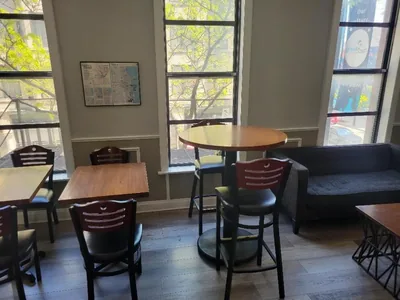 Lobby at Chicago Parthenon Hostel