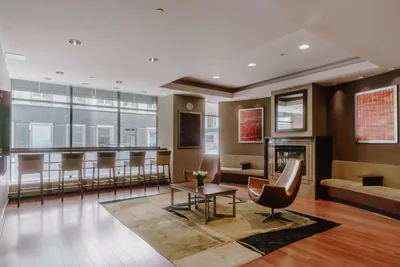 Lobby at Club Quarters Hotel, Central Loop