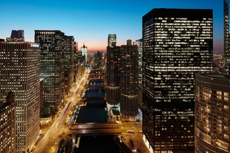 Views from Club Quarters Hotel, Central Loop