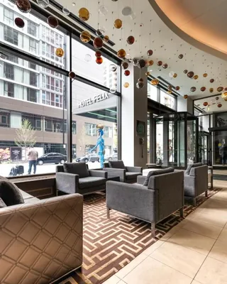 Lobby at Hotel Felix