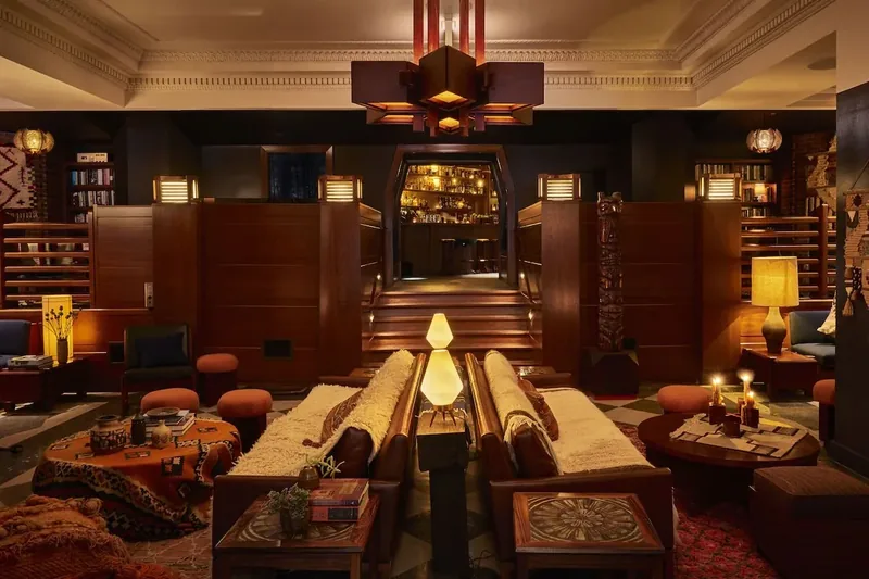 Lobby at Freehand Chicago