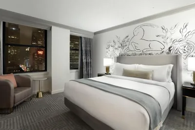Guest room at The Gwen, a Luxury Collection Hotel