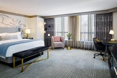 Guest room at The Gwen, a Luxury Collection Hotel