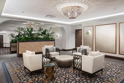 Lobby at InterContinental Chicago Magnificent Mile