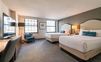Guest room at InterContinental Chicago Magnificent Mile