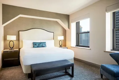 Guest room at InterContinental Chicago Magnificent Mile