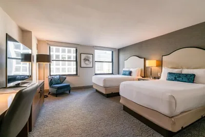 Guest room at InterContinental Chicago Magnificent Mile