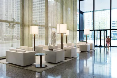 Lobby at The Langham, Chicago