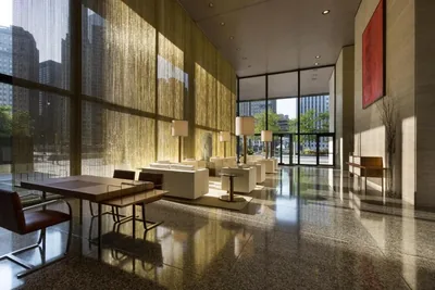 Lobby at The Langham, Chicago