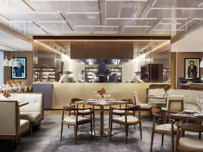 Restaurant and bar at The Langham, Chicago