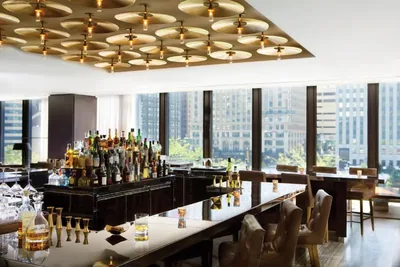 Restaurant and bar at The Langham, Chicago