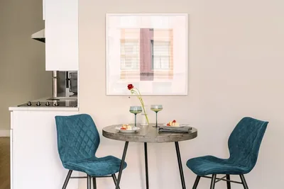 Guest room at LIVN Chicago