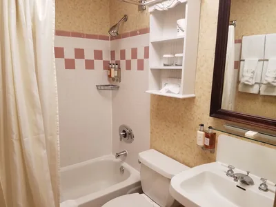Guest room at The Majestic Hotel