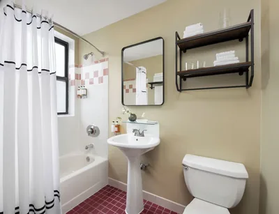 Guest room at The Majestic Hotel