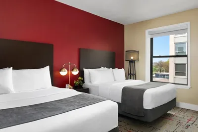 Guest room at The Majestic Hotel