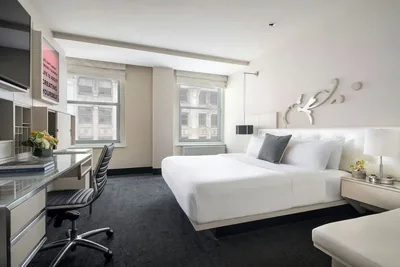 Guest room at The Midland Hotel, a Tribute Portfolio Hotel