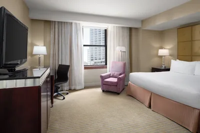 Guest room at Millennium Knickerbocker Hotel Chicago