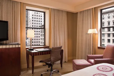 Guest room at Millennium Knickerbocker Hotel Chicago