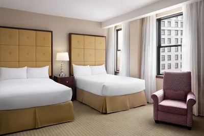 Guest room at Millennium Knickerbocker Hotel Chicago