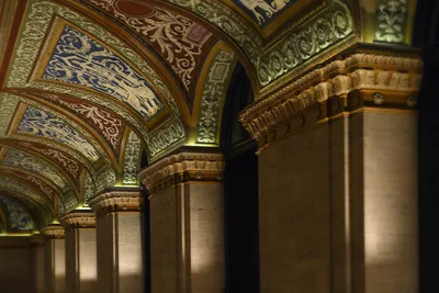 Lobby at Palmer House, a Hilton Hotel