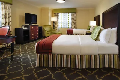Guest room at Palmer House, a Hilton Hotel