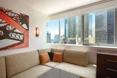 Guest room at The Royal Sonesta Chicago Downtown