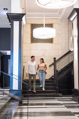 Lobby at The Silversmith Hotel