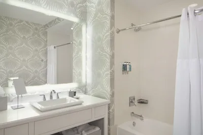 Guest room at The Silversmith Hotel