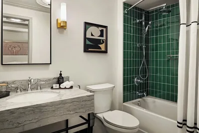 Guest room at The Talbott