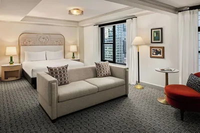 Guest room at The Talbott