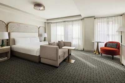 Guest room at The Talbott
