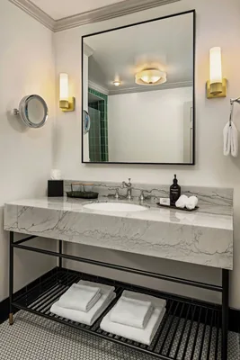 Guest room at The Talbott