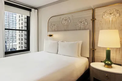 Guest room at The Talbott