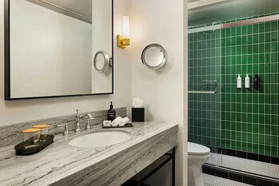 Guest room at The Talbott