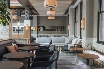 Restaurant and bar at Kimpton Gray Hotel