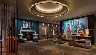 Lobby at Viceroy Chicago