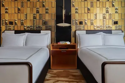 Guest room at Viceroy Chicago