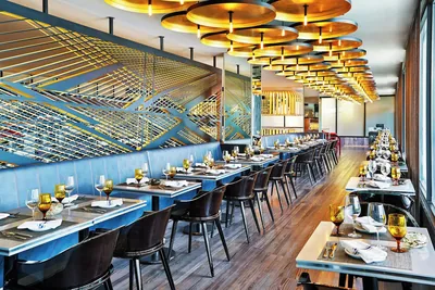 Restaurant and bar at The Wade